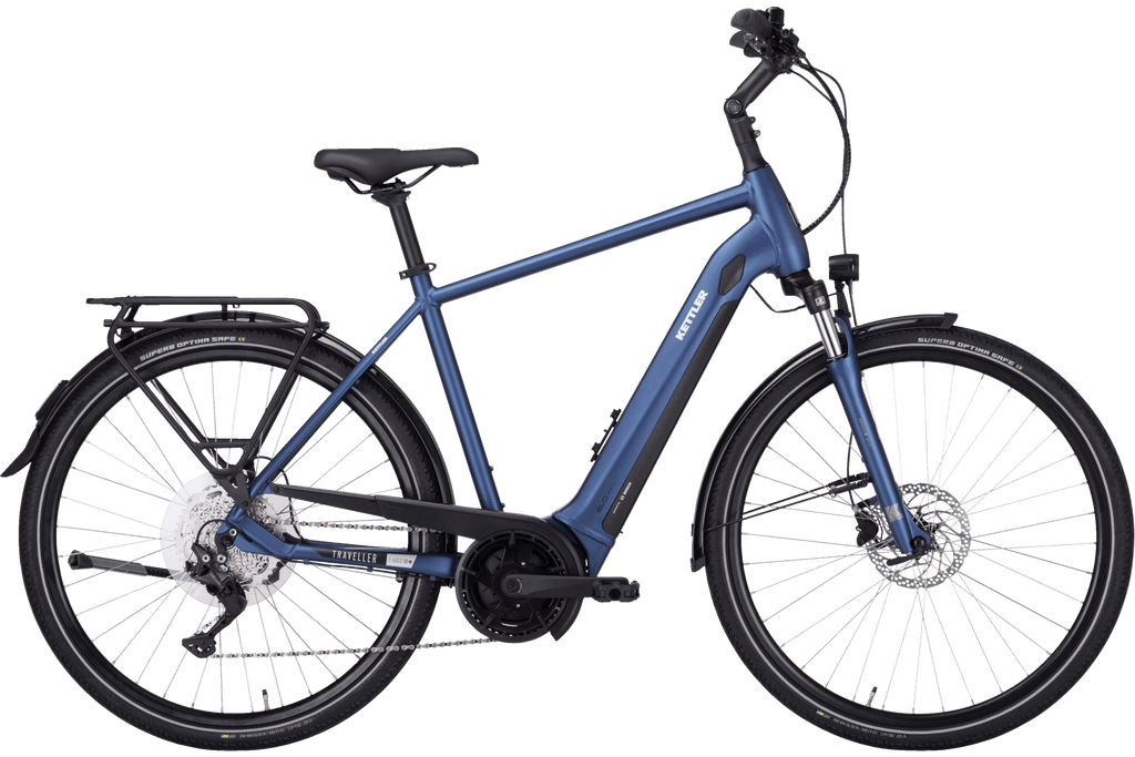 Kettler TRAVELLER E-GOLD 10 PLUS blau | 500WH | E-Bike Herren Trekking | 2022 | Kettenschaltung