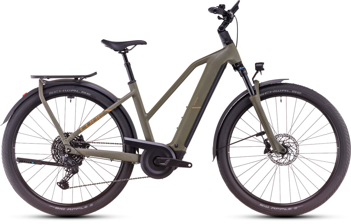Cube Kathmandu Hybrid Pro 800 Lady dustyolive´n´gold