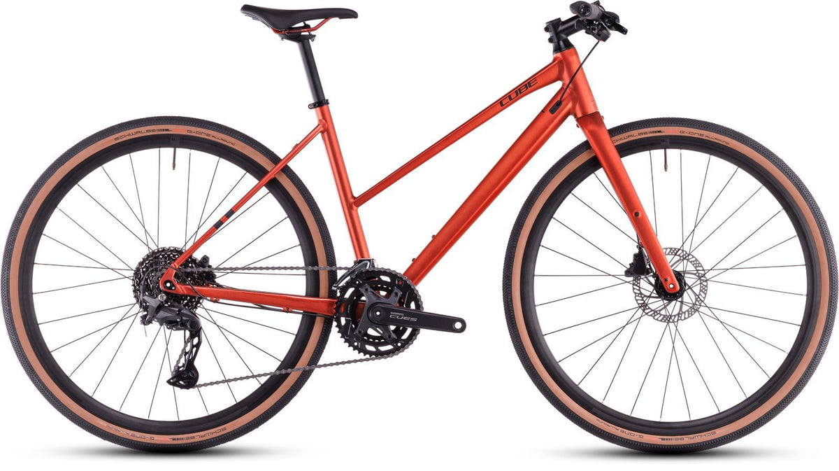 Cube Nulane Pro FE Lady fireorange´n´black
