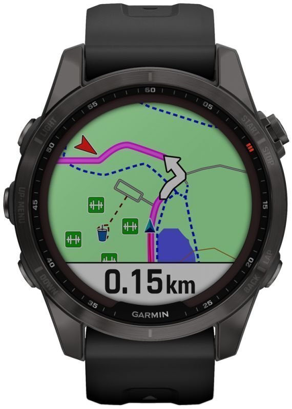 Garmin Fenix 7S SAPPHIRE SOLAR – GPS Multisport Smartwatch