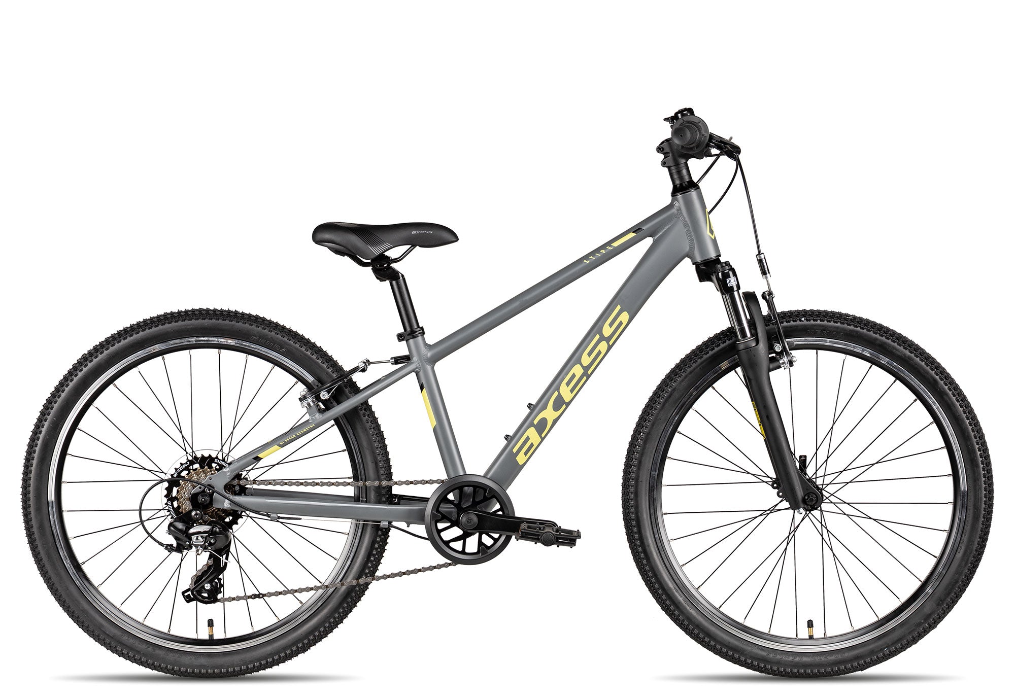 Axess Stipe 24 30 cm | grey matt/yellow black