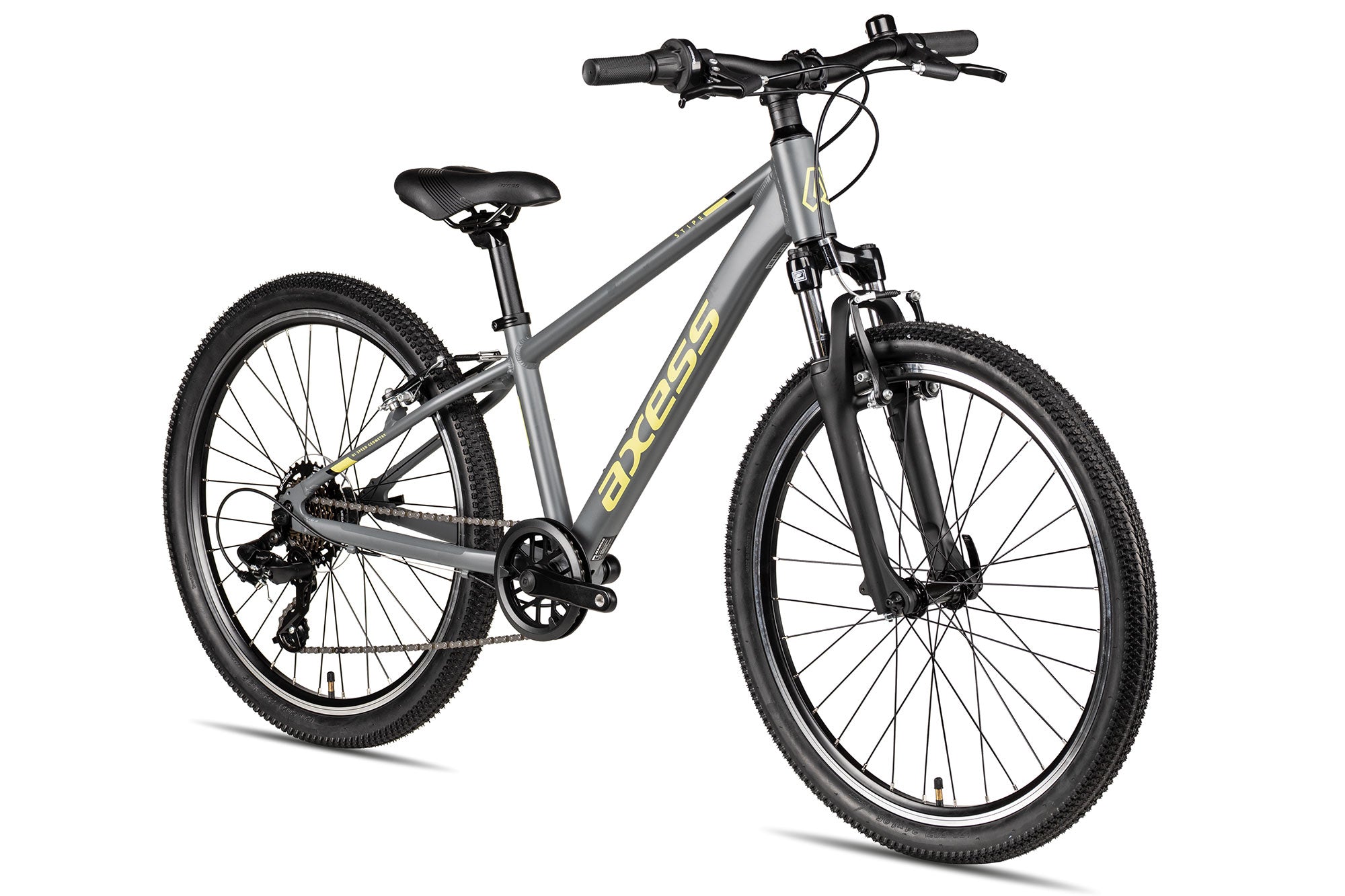 Axess Stipe 24 30 cm | grey matt/yellow black