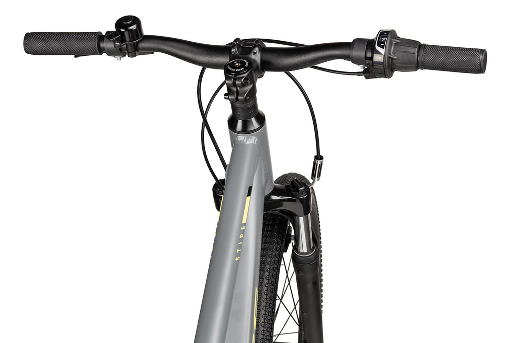 Axess Stipe 24 30 cm | grey matt/yellow black