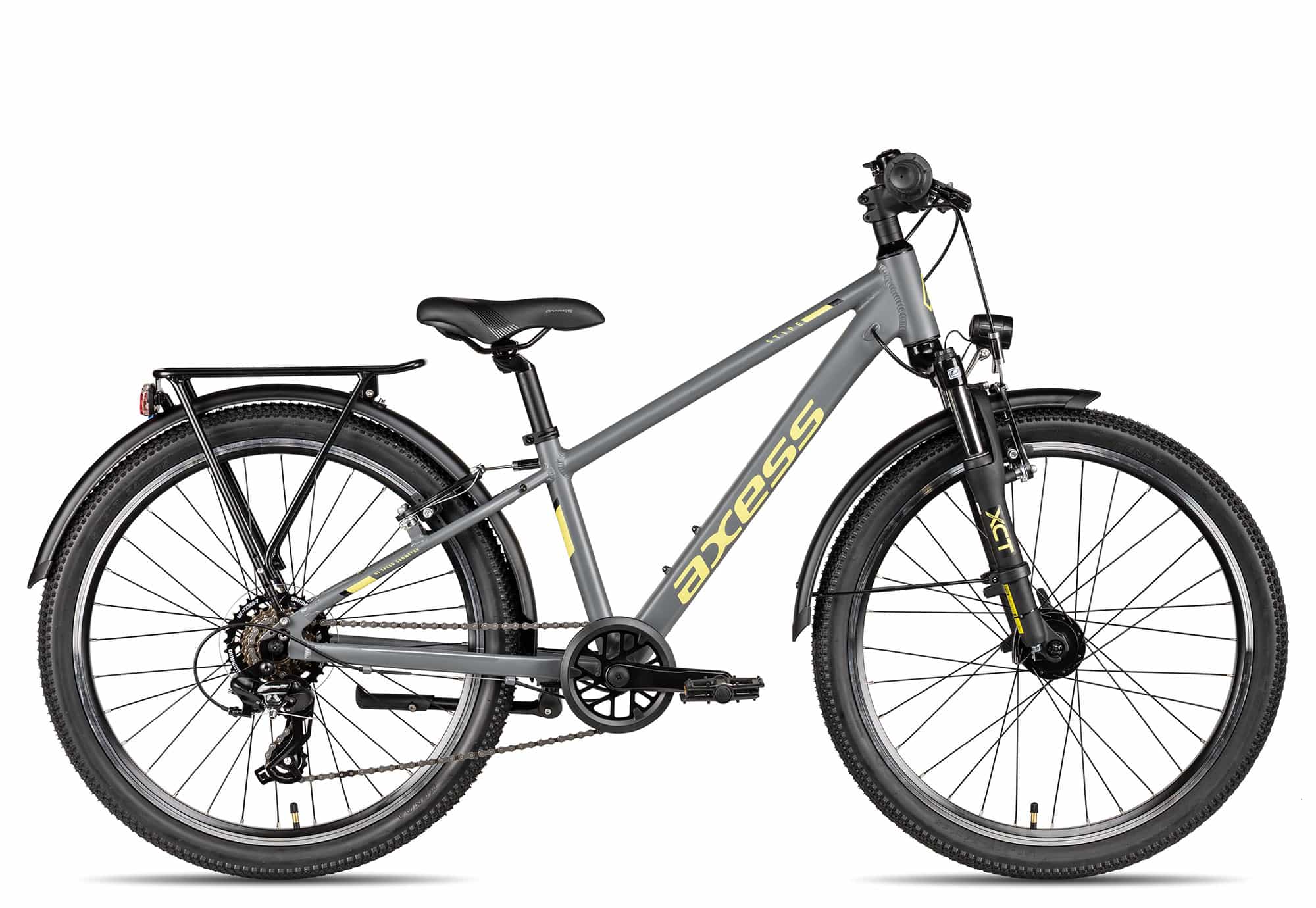 Axess Stipe 24 Street 30 cm | grey matt/yellow black