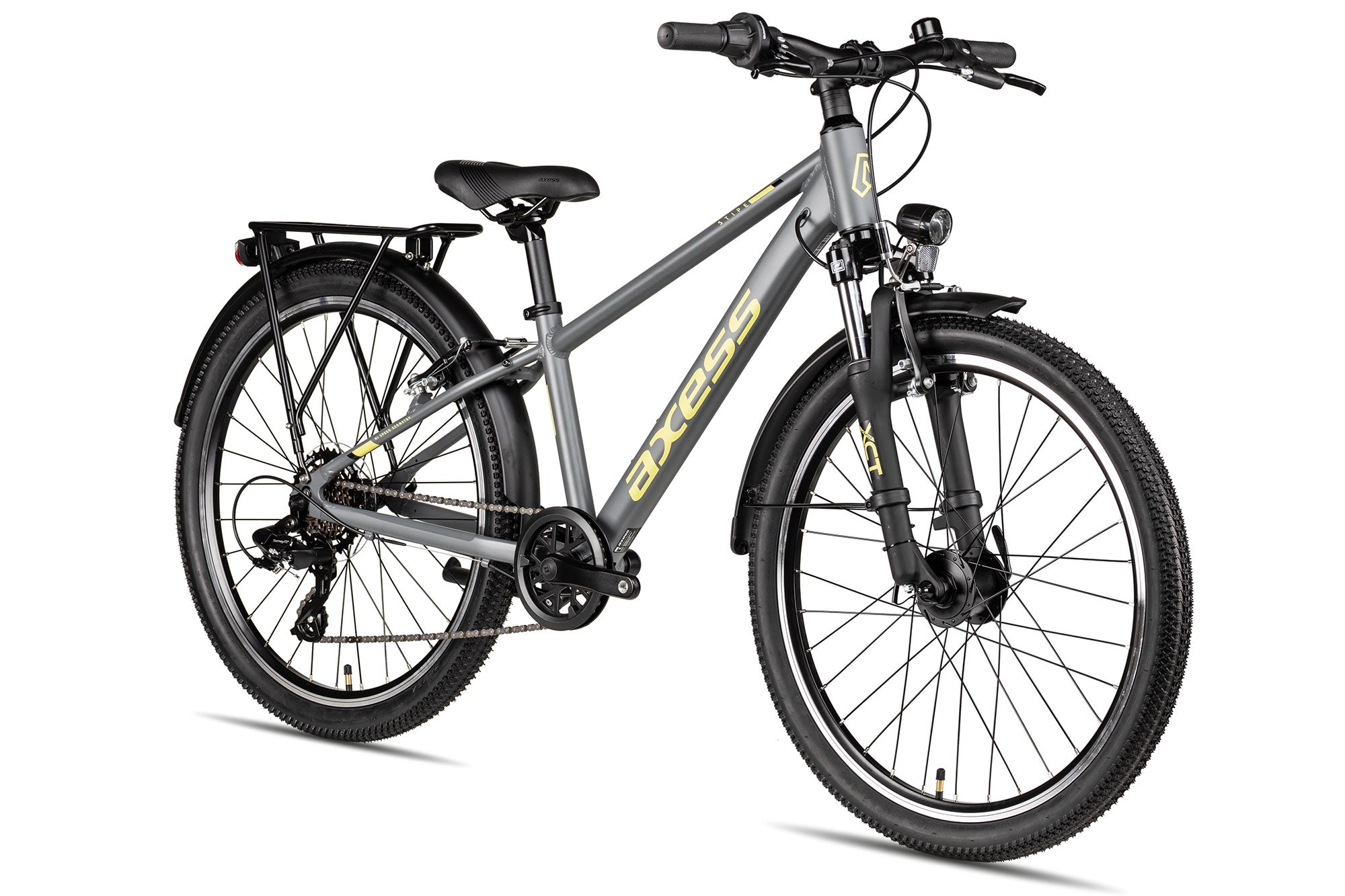 Axess Stipe 24 Street 30 cm | grey matt/yellow black