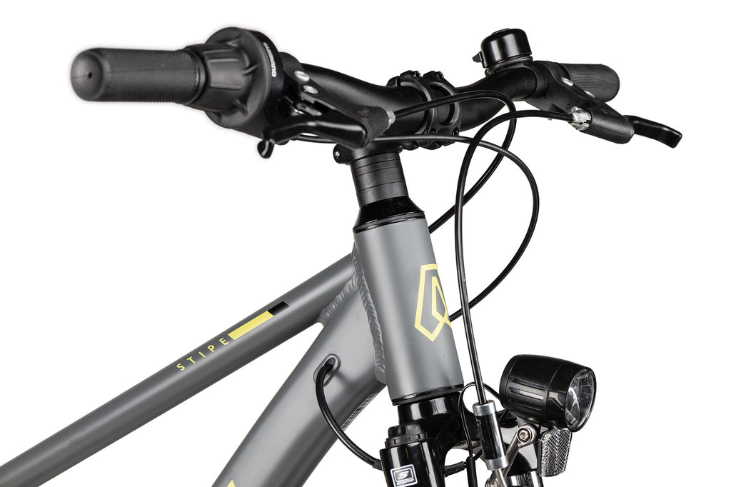 Axess Stipe 24 Street 30 cm | grey matt/yellow black