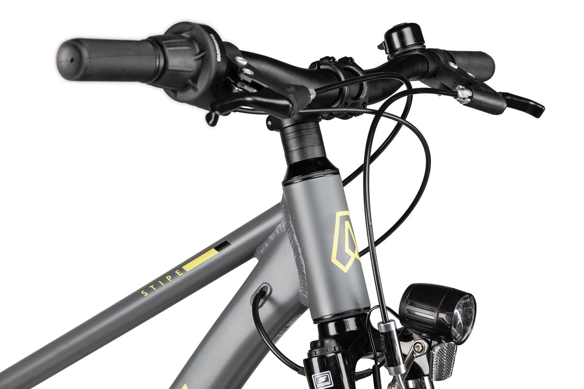 Axess Stipe 24 Street 30 cm | grey matt/yellow black