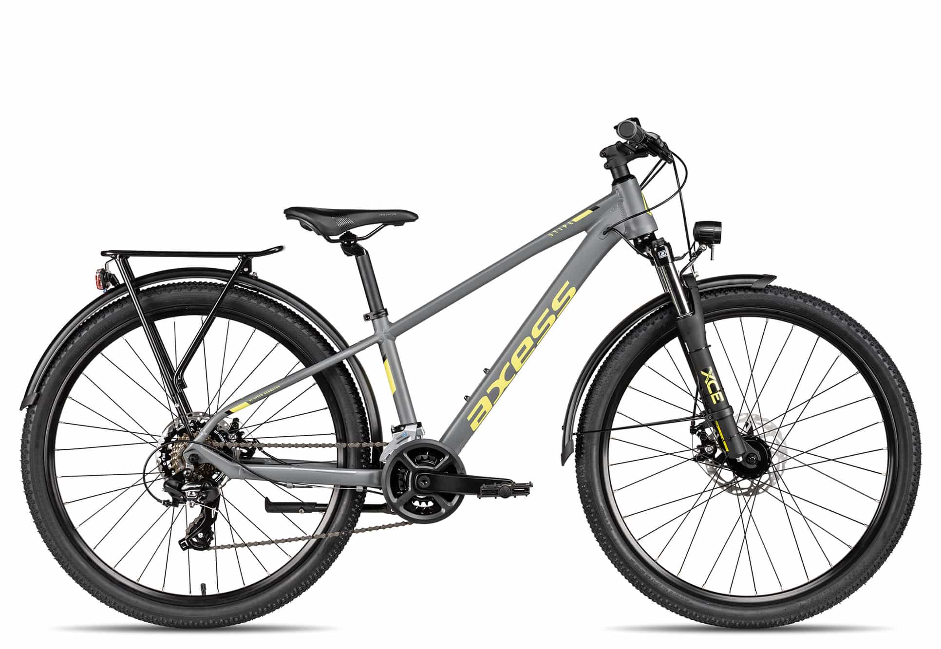 Axess Stipe 26 DX 33 cm | grey matt/yellow black