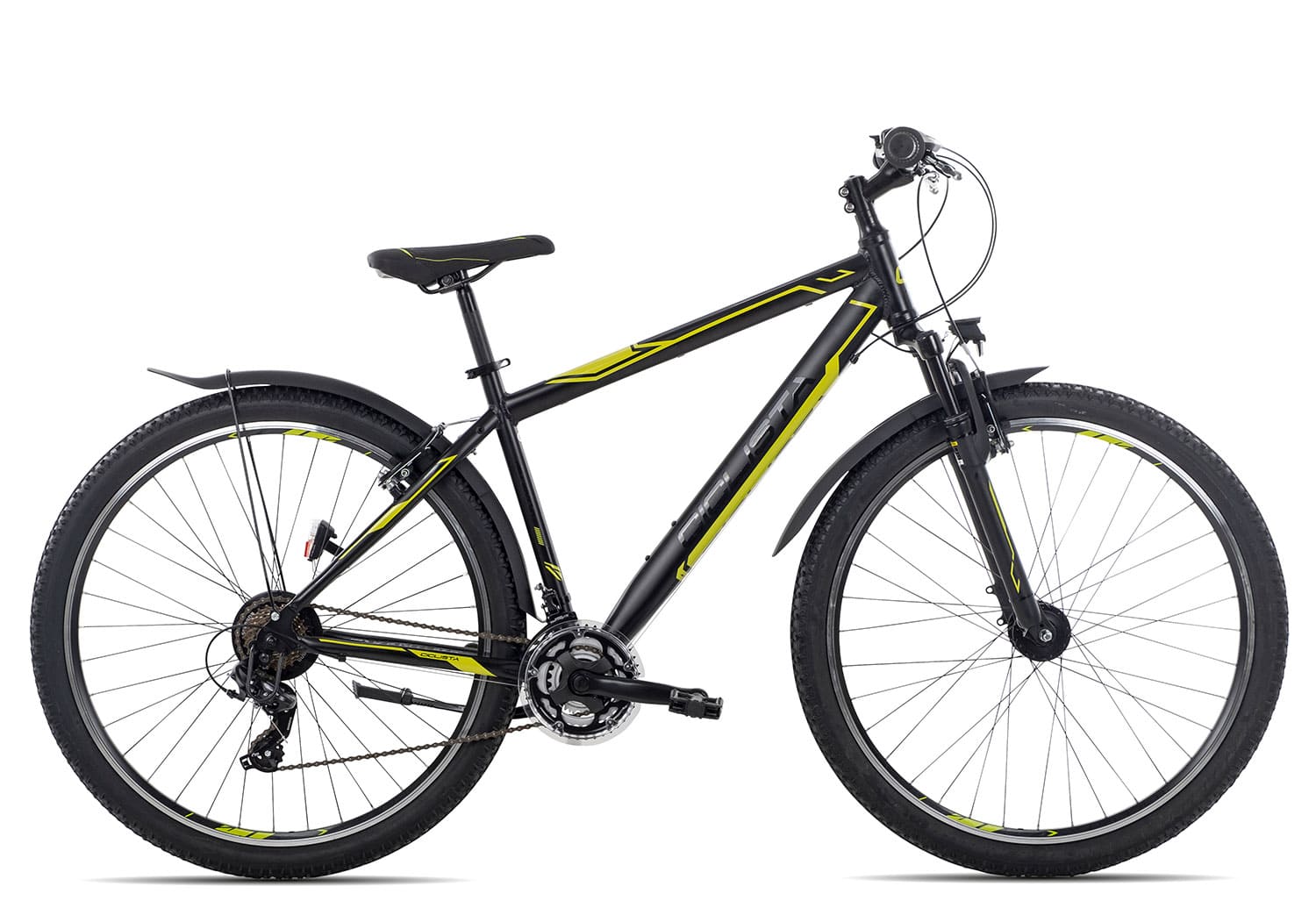 Ciclista Adventure 48 cm | black lime | 29 Zoll