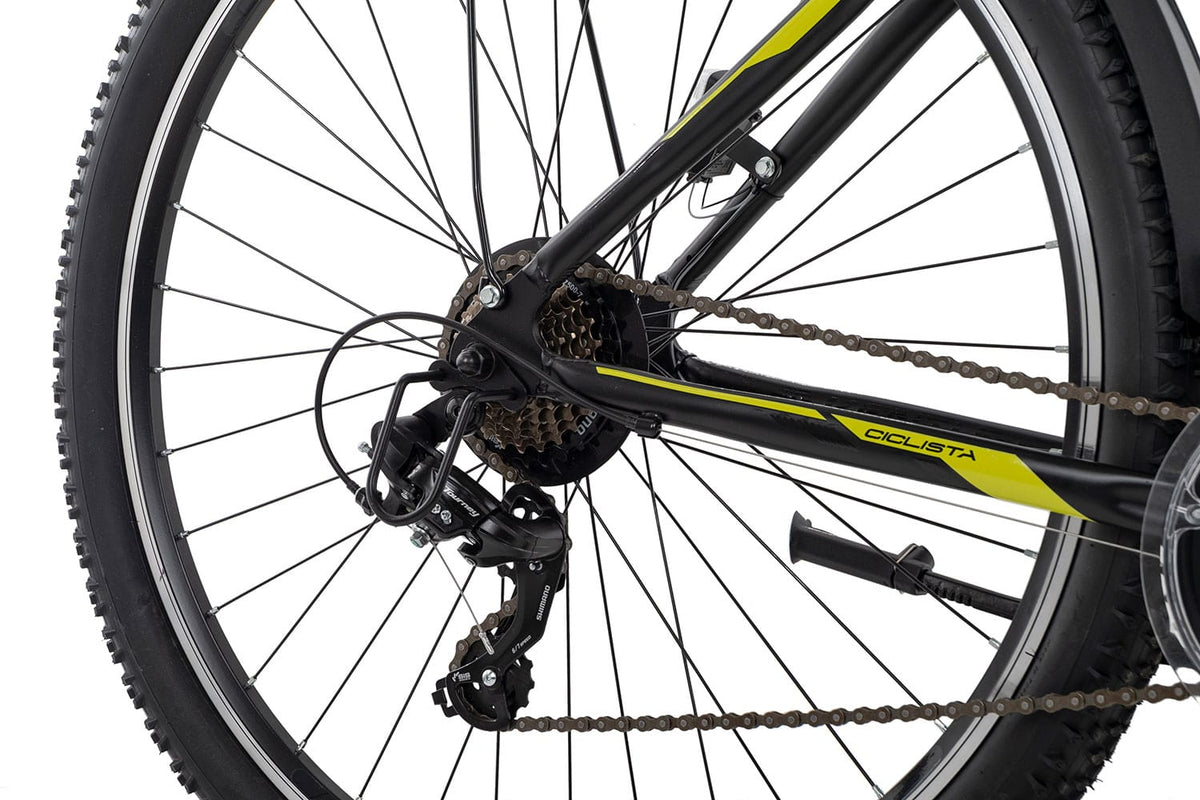 Ciclista Adventure 48 cm | black lime | 29 Zoll
