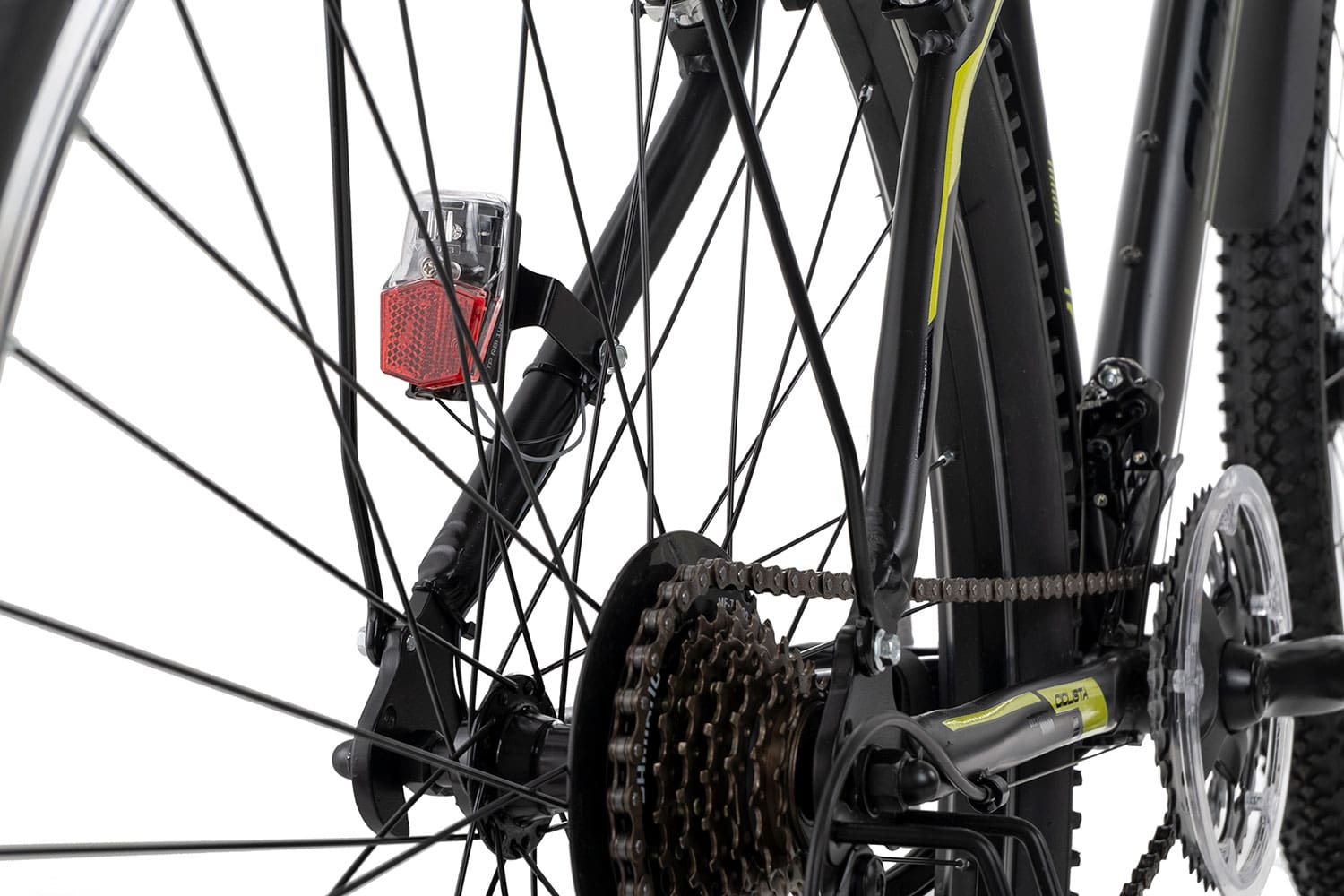 Ciclista Adventure 48 cm | black lime | 29 Zoll