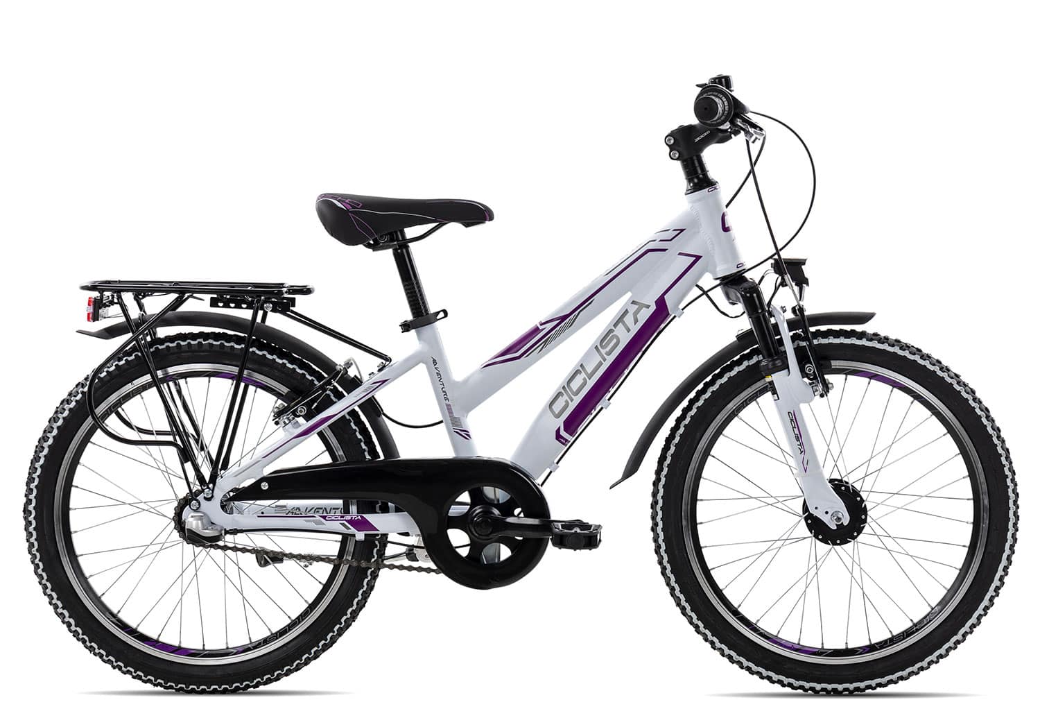 Ciclista Adventure 3 20 Trapez 29 cm | white violet grey | 20 Zoll
