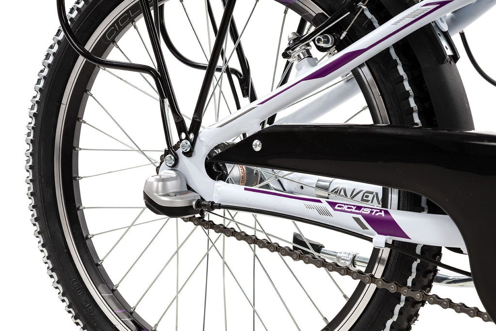 Ciclista Adventure 3 20 Trapez 29 cm | white violet grey | 20 Zoll