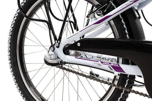 Ciclista Adventure 3 20 Trapez 29 cm | white violet grey | 20 Zoll
