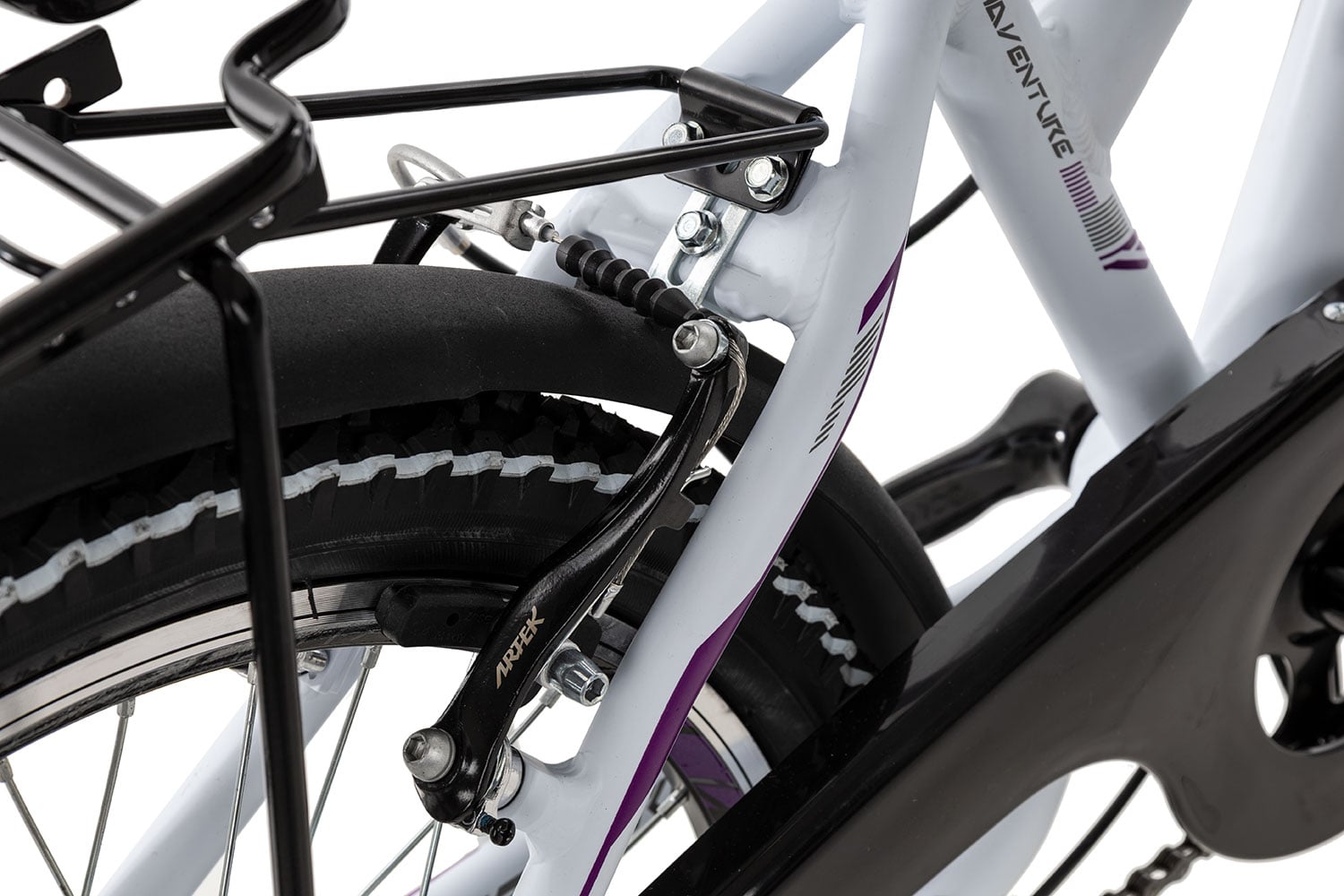 Ciclista Adventure 3 20 Trapez 29 cm | white violet grey | 20 Zoll